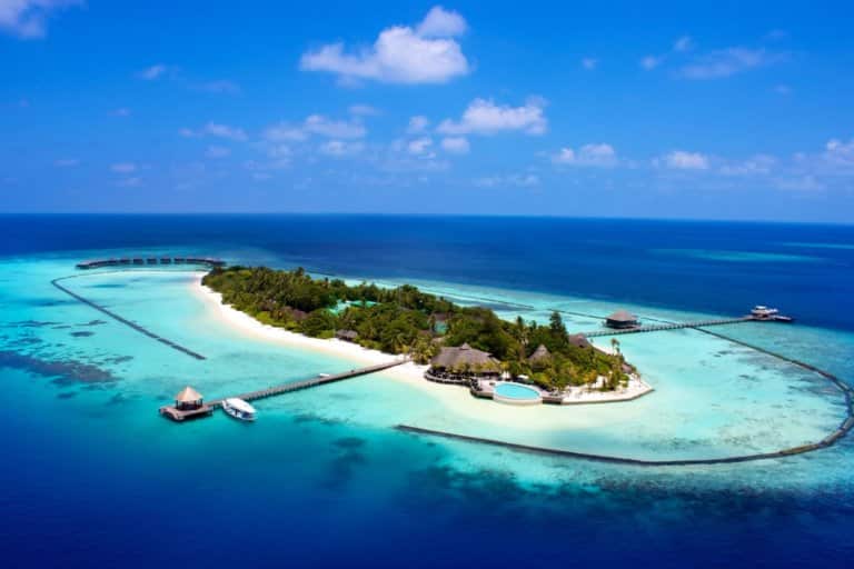 Malediven Komandoo Island Resort Spa Insel