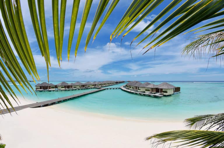 Malediven Paradise Island Resort Spa Beach Bungalow